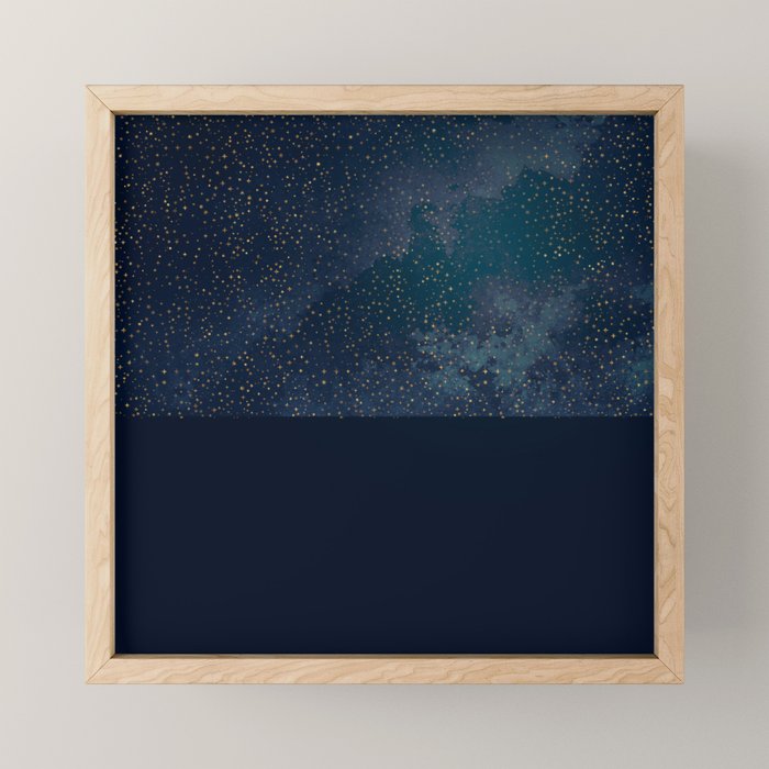 Midnight Winter-PillowCase-2 Mini Art Print Gallery Image 1
