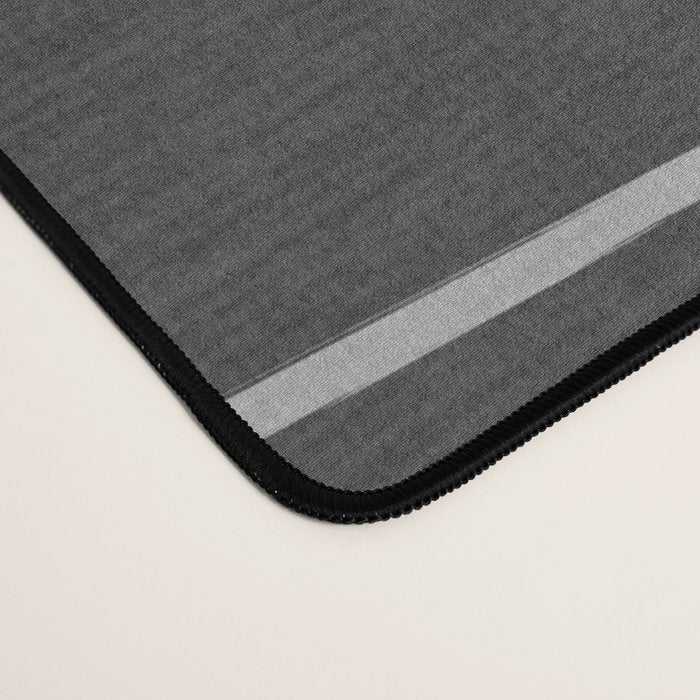 Dark Gray Colorful Shapes White Lines Artwork Desk Mat Gallery Image 4