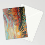 Spacious Healing Light No. 1 Stationery Card Gallery Image 2