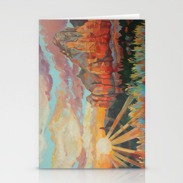 Spacious Healing Light No. 1 Stationery Card Gallery Image 2