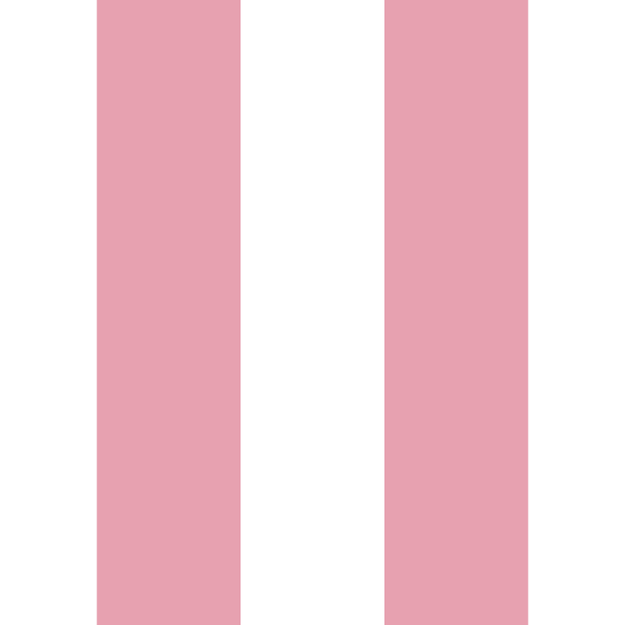 Rich Velvet Pink Rose and White Cabana Stripes Coffee Mug Gallery Image 2