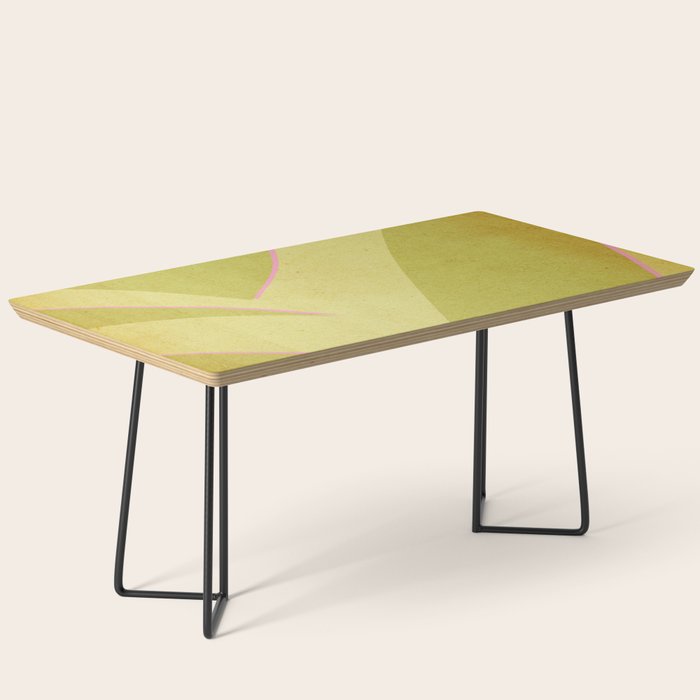 Abstract green and pink shapes Coffee Table Gallery Image 1
