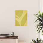 Abstract green and pink shapes Poster Gallery Image 2