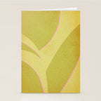 Abstract green and pink shapes Stationery Card Gallery Image 2