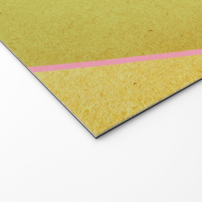 Abstract green and pink shapes Welcome Mat Gallery Image 2
