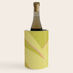 Abstract green and pink shapes Wine Chiller Gallery Image 2