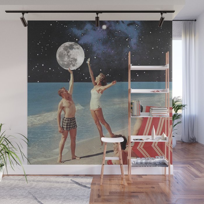 Reaching for the Moon Wall Mural Gallery Image 1