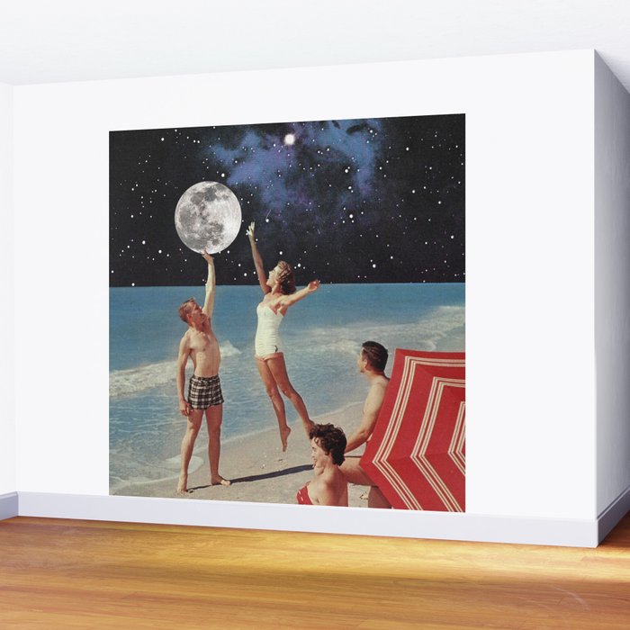 Reaching for the Moon Wall Mural Gallery Image 2