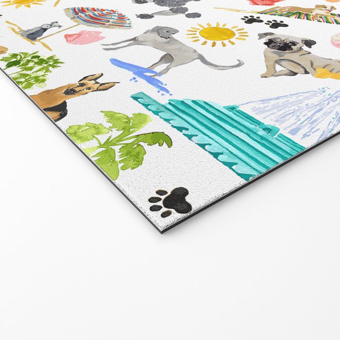 Doggie Days Welcome Mat Gallery Image 2