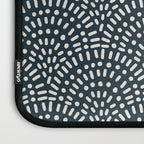 Boho Deco Fan . Navy Laptop Sleeve Gallery Image 3