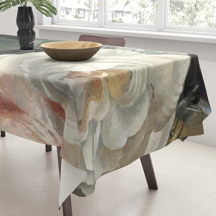 Dutch Floral Tapestry Still Life Print Tablecloth Gallery Image 3