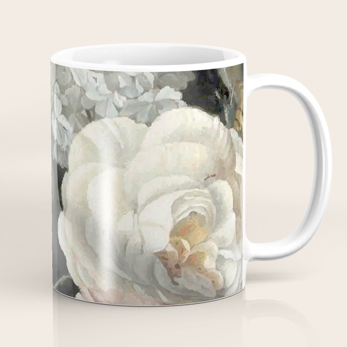 Dutch Floral Tapestry Still Life Print Coffee Mug Gallery Image 1