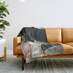 Dutch Floral Tapestry Still Life Print Throw Blanket Gallery Image 1