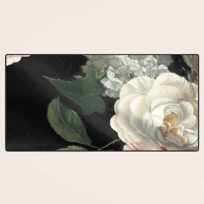 Dutch Floral Tapestry Still Life Print Desk Mat Gallery Image 3