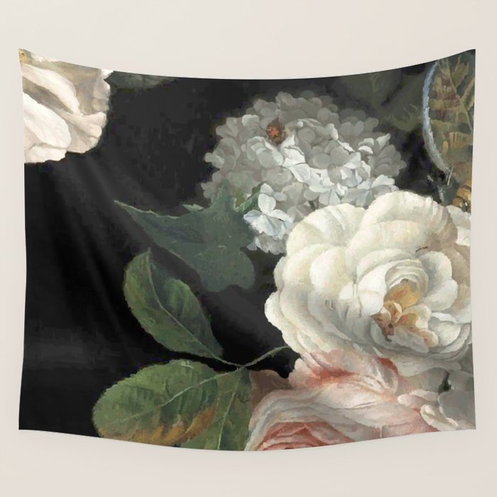 Dutch Floral Tapestry Still Life Print Wall Tapestry Gallery Image 4