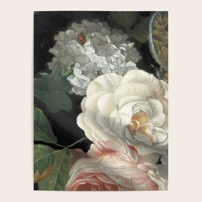 Dutch Floral Tapestry Still Life Print Poster Gallery Image 4