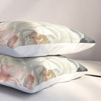 Dutch Floral Tapestry Still Life Print Pillow Sham Gallery Image 3