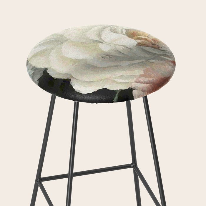 Dutch Floral Tapestry Still Life Print Stool Gallery Image 2
