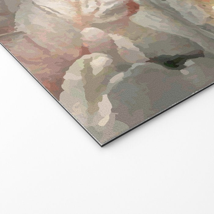 Dutch Floral Tapestry Still Life Print Welcome Mat Gallery Image 2