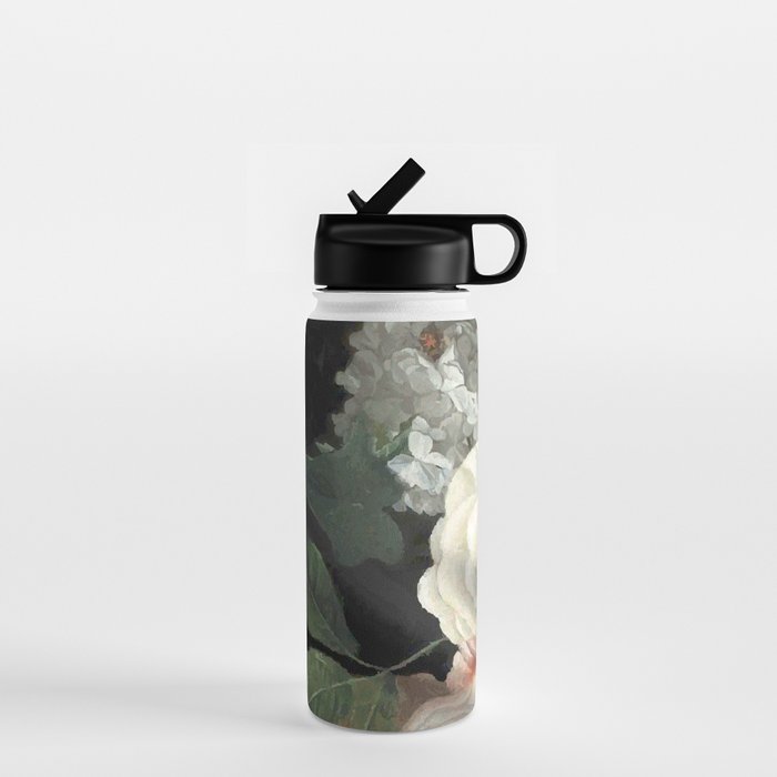Dutch Floral Tapestry Still Life Print Water Bottle Gallery Image 1