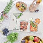 Classic Cocktails  â 1960s Watercolor Lineup Cutting Board Gallery Image 2