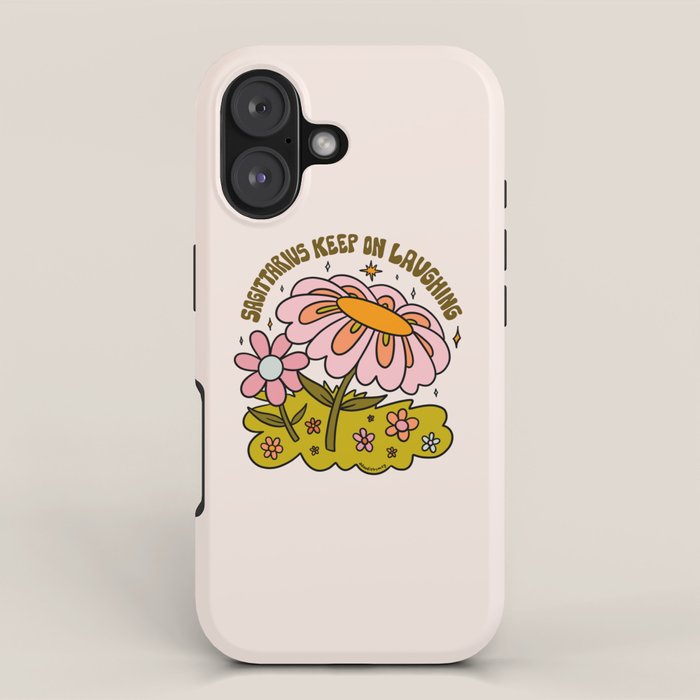 Sagittarius Flower iPhone Case Gallery Image 1