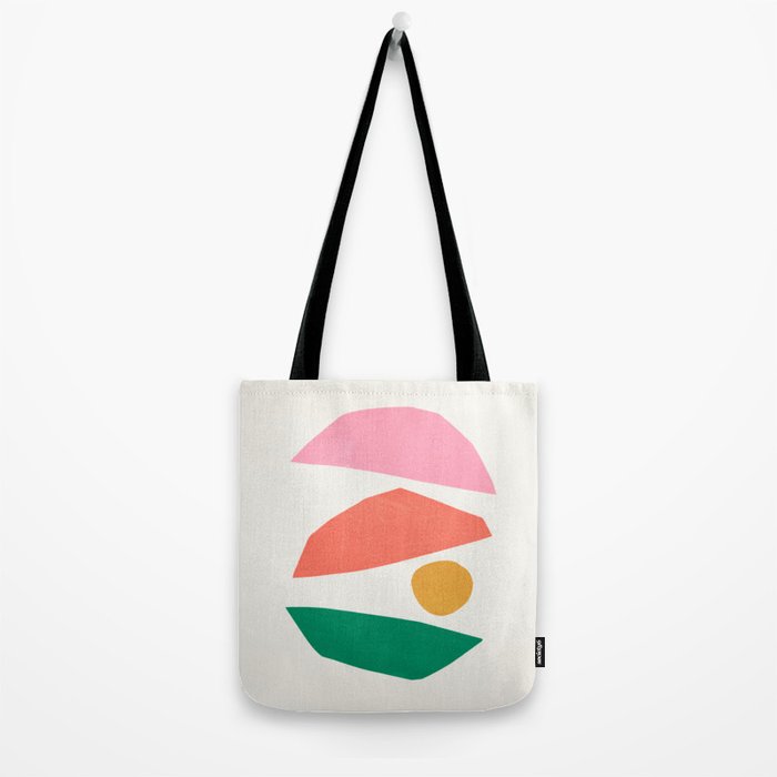 The Sundowner: Stacked Shapes 01 Tote Bag Gallery Image 2