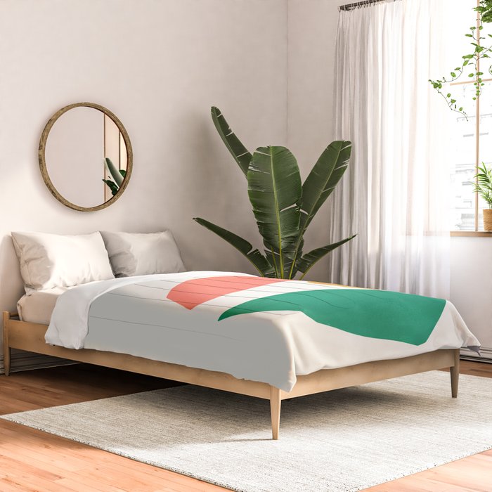 The Sundowner: Stacked Shapes 01 Comforter Gallery Image 2