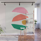 The Sundowner: Stacked Shapes 01 Wall Mural Gallery Image 1