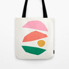 The Sundowner: Stacked Shapes 01 Tote Bag Gallery Image 1