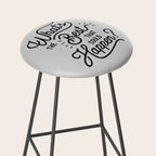 What's The Best That Could Happen Typography Print Wall Art Home Decor Stool Gallery Image 2