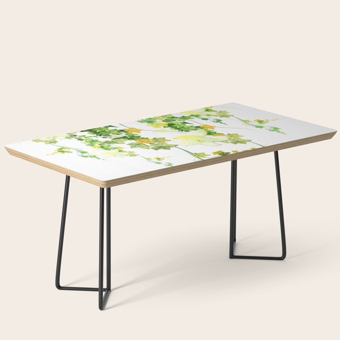 Watercolor Ivy Coffee Table Gallery Image 1