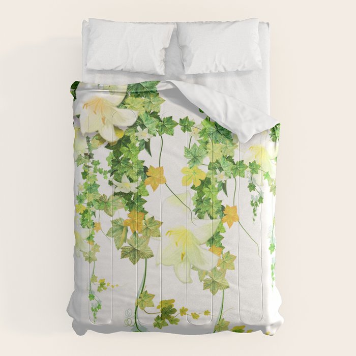 Watercolor Ivy Comforter Gallery Image 6