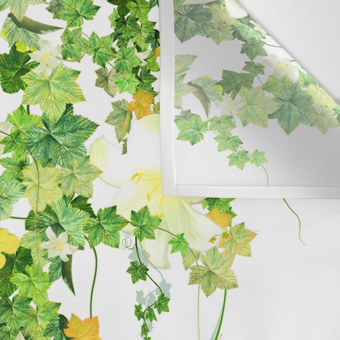 Watercolor Ivy Wall Tapestry Gallery Image 3