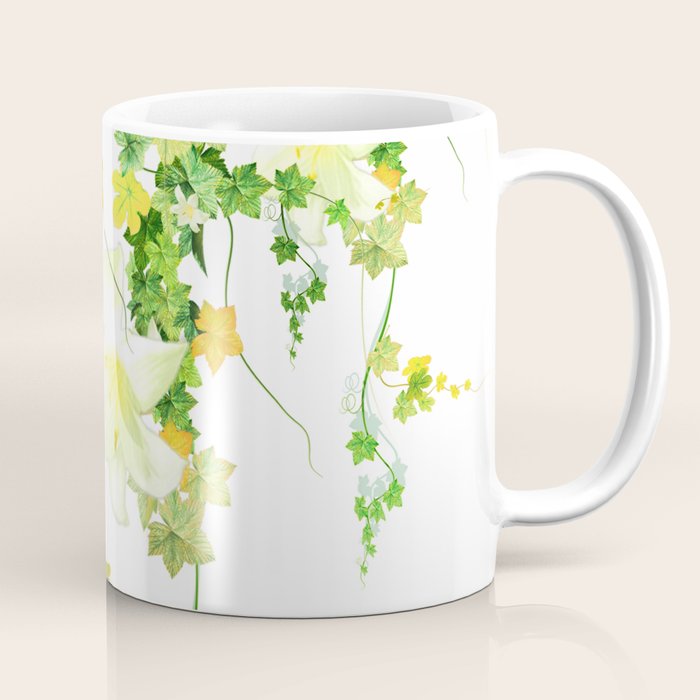 Watercolor Ivy Coffee Mug Gallery Image 1