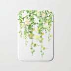 Watercolor Ivy Bath Mat Gallery Image 1