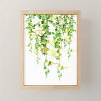 Watercolor Ivy Mini Art Print Gallery Image 1