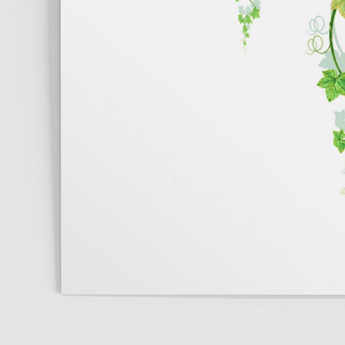 Watercolor Ivy Poster Gallery Image 3