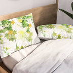 Watercolor Ivy Pillow Sham Gallery Image 2