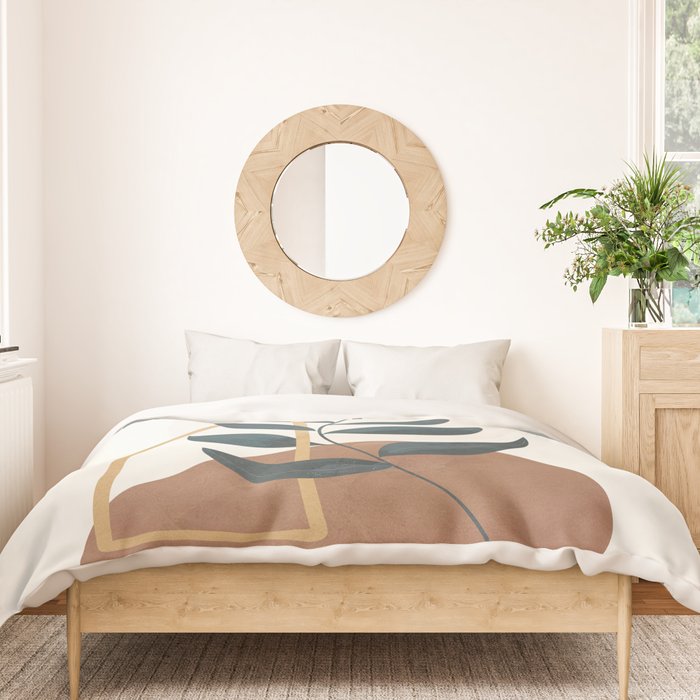 Abstract Rock Geometry 11 Duvet Cover Gallery Image 3