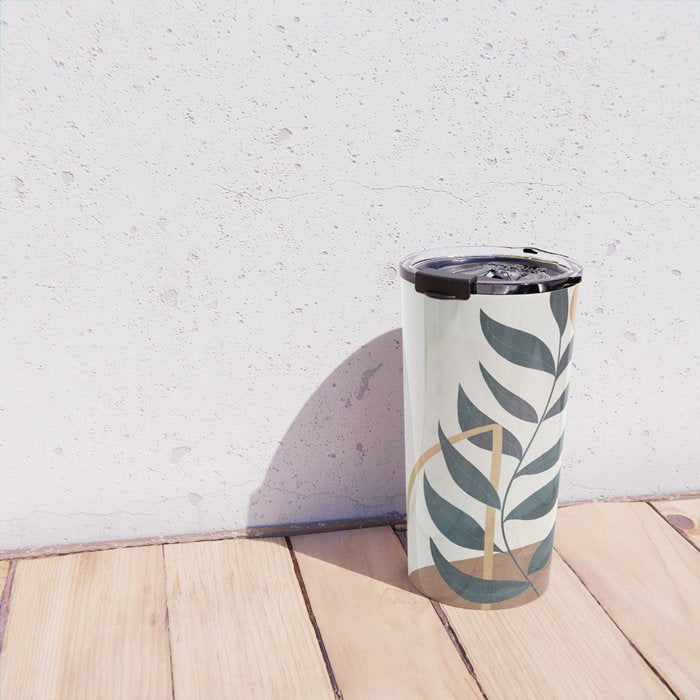 Abstract Rock Geometry 11 Travel Mug Gallery Image 4