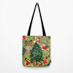 Decorating Christmas tree and children  Tote Bag Gallery Image 2