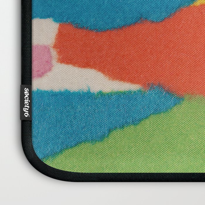 Colorful Paper Collage #2 Laptop Sleeve Gallery Image 3