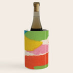 Colorful Paper Collage #2 Wine Chiller Gallery Image 2