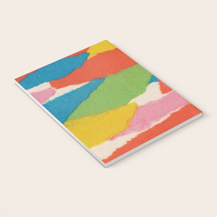 Colorful Paper Collage #2 Notebook Gallery Image 3