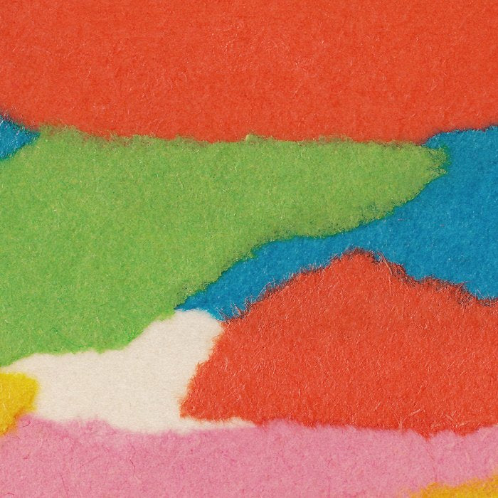 Colorful Paper Collage #2 Coffee Mug Gallery Image 2