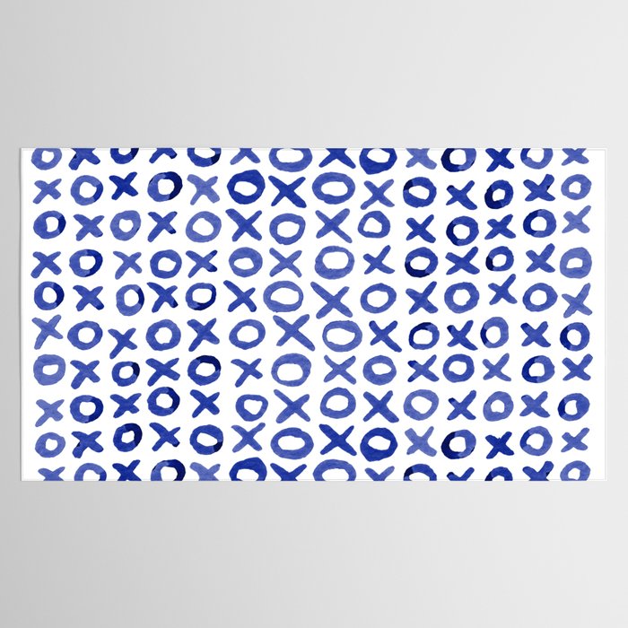 Xoxo valentine's day - blue Tablecloth Gallery Image 2