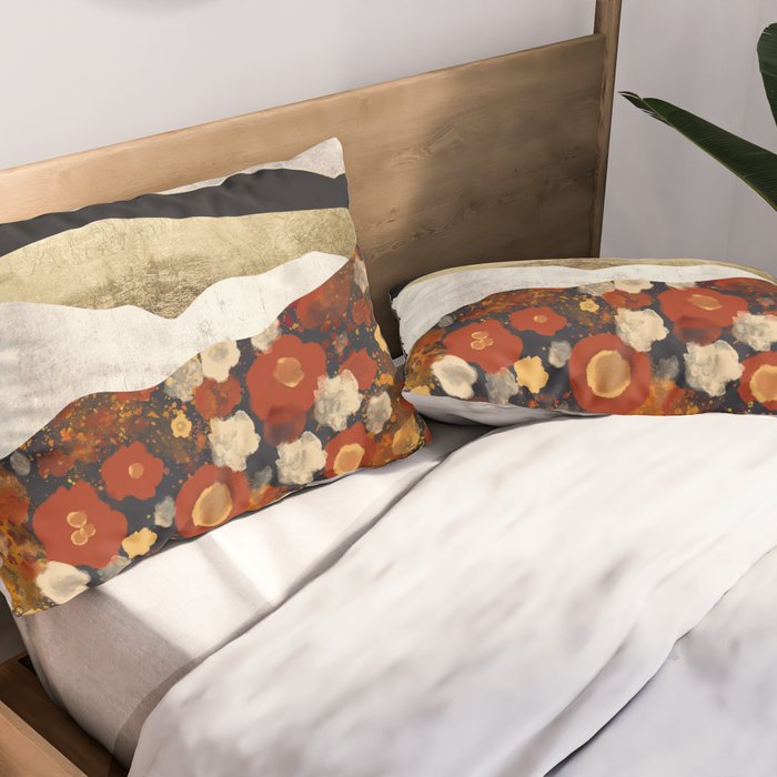 Autumn Field Pillow Sham Gallery Image 2