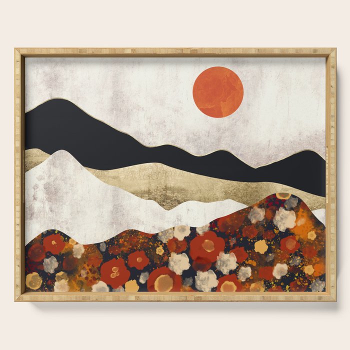Autumn Field Serving Tray Gallery Image 1