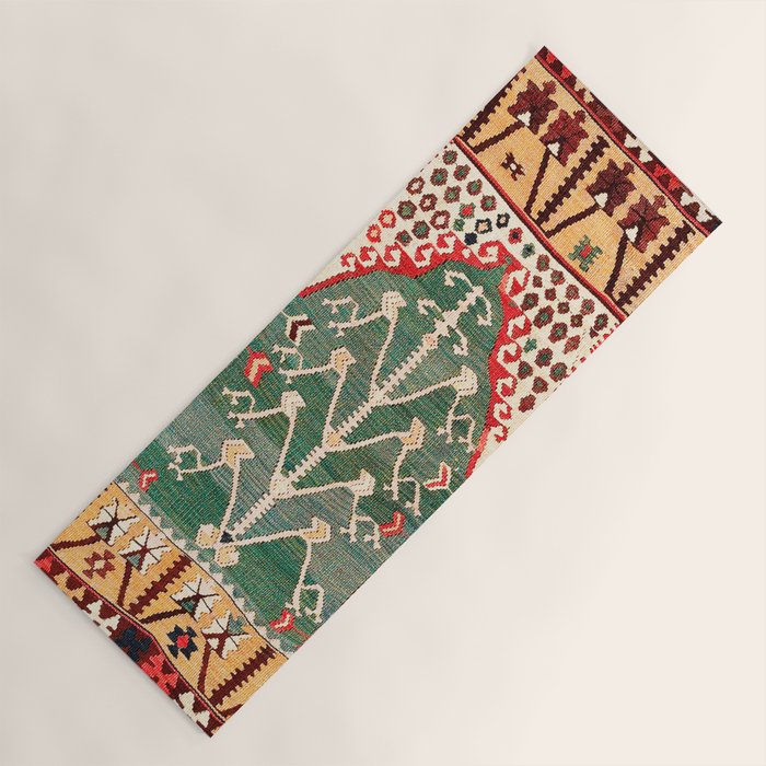 Saf Gümüshane Northeast Anatolian Kilim Print Yoga Mat Gallery Image 1